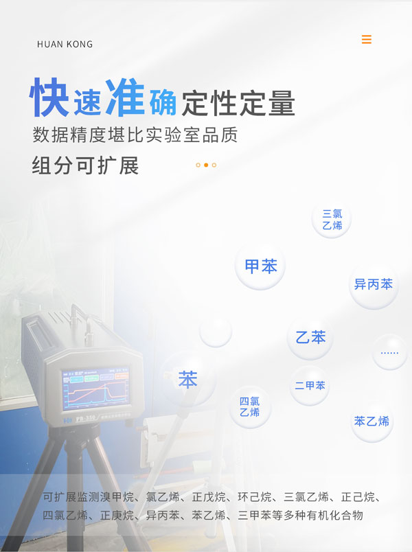 应急监测利器！ PB-350便携式气相色谱分析仪